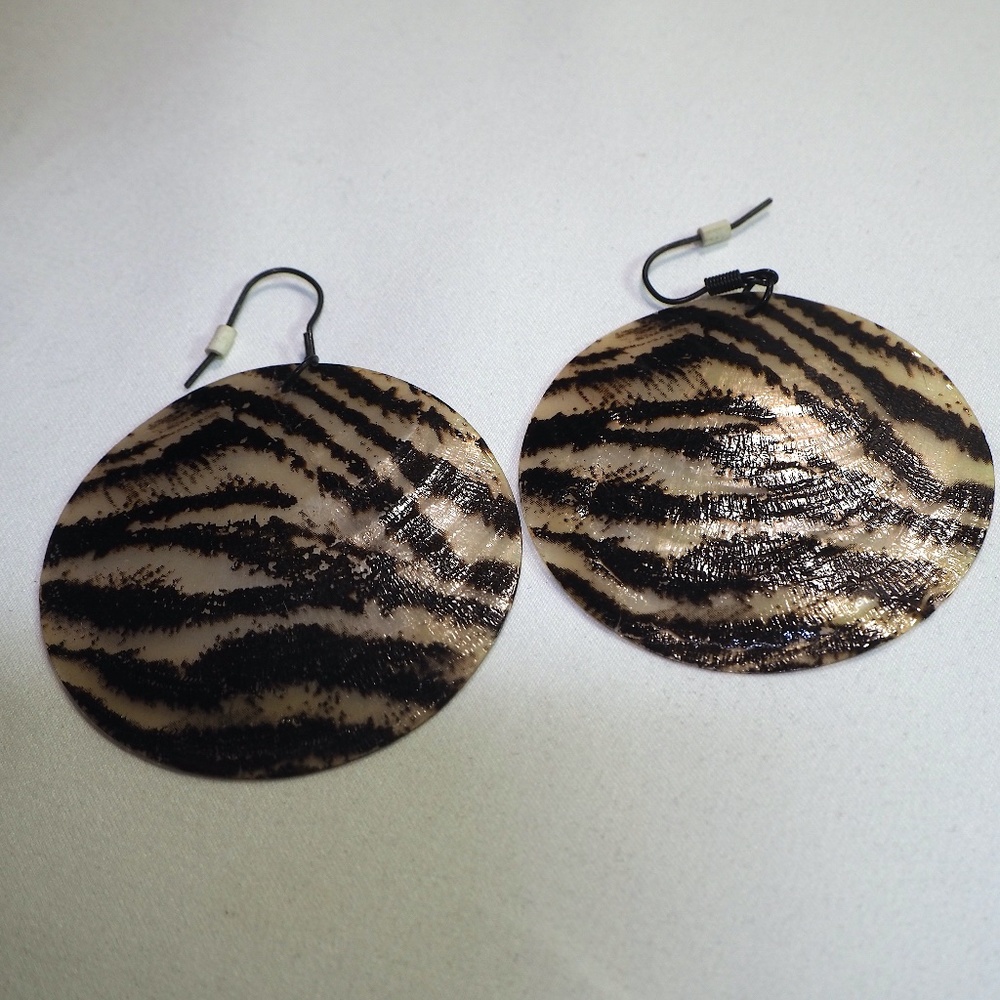 Stripped earrings